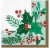 Party Creations Holiday Greenery Beverage Napkins Perspective: front