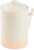Core Home Small Ceramic Canister with Spoon Perspective: front