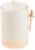 Core Home Large Ceramic Canister with Spoon Perspective: front