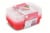 Core Kitchen Set of 4 Kids 3 Section Wheat Straw Lunch Container Perspective: front