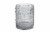 Core Home Old Fashioned Bubble Drinking Glass - Gray Perspective: front