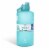 Manna Dual Lid Bottle - Blue Perspective: front