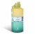 Manna Dual Lid Bottle - Ombre Green Perspective: front