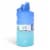 Manna Dual Lid Bottle - Blue Ombre Perspective: front