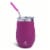 Manna™ Wine Tumbler - Purple Perspective: front