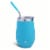 Manna™ Wine Tumbler - Peacock Blue Perspective: front