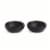 Core Home Pinch Bowls Black Stain Set Perspective: front