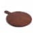 Core Home Organic Round Paddle Board Walnut Stain Perspective: front