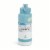 Manna™ Push Bottle 40 oz Blue White Block Perspective: front