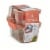 Manna™ Glitter Food Storage Set - Apricot Perspective: front