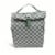 Core Home Manna Buckle Lunch Bag Checkered Green Perspective: front