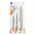 Core Home 4 Piece Color Coated Knives & Vegetable Peeler Set - Grey Perspective: front