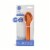 Core Home 3 in 1 Cutlery Set with Case - Peach Perspective: front