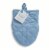 Core Home™ Mini Mitt with Silicone Print - Blue Perspective: front