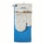 Core Home Microfiber Mitt And Drying Mat Set - White & Blue Perspective: front