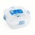 Core™ Home  3-Section Lunch Container Set - Blue Perspective: front