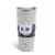 Manna™ Ridge™ Stainless Steel Coffee Tumbler - Grey Perspective: front