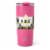 Manna™ Ridge™ Coffee Tumbler - Pink Perspective: front