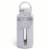 Manna™ Glass Water Bottle - Grey Perspective: front