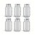 Core Home Glass Storage Jars Perspective: front