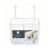 Core Home Over Cabinet Storage Basket Perspective: front