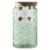 Core Kitchen Acacia & Glass Storage Jar - Misty Marsh Perspective: front