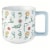 Core Home™ Square Handle Mug - Floral Perspective: front