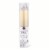 Core Home™ Flameless LED Ribbed Taper Wax Candles - Cream Perspective: front