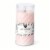 Core Home™ Medium Flameless LED Swirl Pillar Wax Candle - Pink Perspective: front
