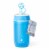 Manna™ Navigator Bottle Plastic with Soccer Ball Straw Topper Perspective: front