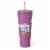 Manna™ Axel™ Stainless Steel Tumbler With Straw - Purple Perspective: front