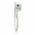 Core™ Kitchen Stainless Steel Locking Tongs - Sage Perspective: front