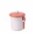 Core Ceramic Jar with Spoon - Purple Perspective: front