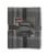 Coleman Gregory Plaid Quilt - Gray Perspective: front