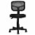 Costway Armless Office Chair Adjustable Swivel Computer Mesh Desk Chair Black Perspective: front