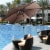 Costway 9ft Patio Umbrella Patio Market Steel Tilt w/ Crank Outdoor Yard Garden (Tan) Perspective: front