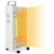 Costway 1500W Oil Filled Space Heater Electric Oil Radiant Heater w/ Safety Protection Perspective: front