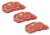 Beef Select Boneless Ribeye Steak Value Pack Perspective: front