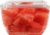 In-Store Cut Seedless Watermelon Small Cup Perspective: front
