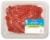 Rumba Meats Thin Sliced Bottom Round Beef Steak Perspective: front