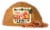 Boar's Head Peppenero Garlic Ham Fresh Sliced Deli Meat Perspective: front