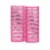 Lucky Trendy Velcro Aluminium Roller, 40mm, Pink 2pcs Perspective: front