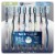 Oral-B ProHealth Advanced Manual Toothbrush, 8 Count (Soft) Perspective: front