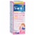 Triaminic Children's Grape Flavored Multi-Symptom Fever & Cold Liquid Medicine Perspective: front