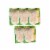 Greensbury Organic Free-Range Whole Chicken (pack of 5 whole chickens, 3-4lb each) Perspective: front