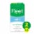 Fleet with Gentle Glide Tip Laxative Saline Enema Perspective: front