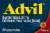 Advil 200 mg Ibuprofen Coated Tablets Perspective: front