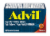 Advil 200 mg Ibuprofen Coated Tablets Perspective: front