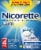 Nicorette White Ice Mint Nicotine Gum 4mg Perspective: front