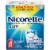 Nicorette White Ice Mint Nicotine Gum 4mg Perspective: front